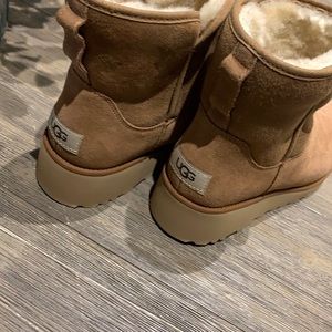 Brand New UGG Wedge Boots worn once in house.